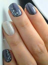 Holiday Winter Nail Art Design To Copy Right Now 14 Bridal Nail Art Simple Nail Designs Simple Nails