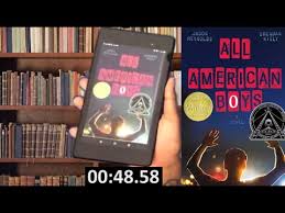 It is friday, and rashad is at rotc drill practice. All American Boys 50 Second Book Review Youtube