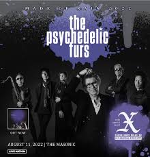 It just made my day!! Live Review The Psychedelic Furs Made Of Rain Tour 2022 Masonic Auditorium August 2022 Mnpr Magazine