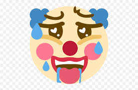 Ahegao Clown Emoji For A Discord Server Ahegao Clown Emoji Png Free Transparent Png Images Pngaaa Com