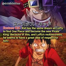 Luffy, vice admiral smoker, monkey d. One Piece Gold Kid Respect Luffy When Kid Was About To Facebook
