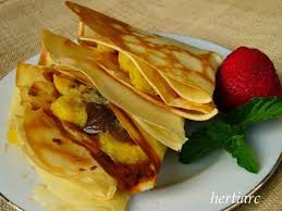 Resep Crepe Isi Pisang Aneka Olahan Pisang Resep Makanan Dan Minuman Resep Kue