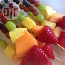 Find and share everyday cooking inspiration on allrecipes. Allrecipes Deutschland Recipe Rainbow Fruit Skewers Food Rainbow Fruit