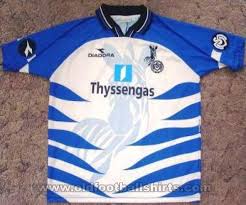 Msv duisburg nike matchworn trikot 2013/14 rhein power + nr.10 onuegbu gr.m. Msv Duisburg Home Fussball Trikots 1998 1999 Sponsored By Thyssengas