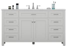 60 inch bathroom vanity single sink top