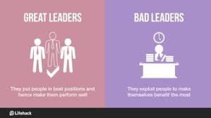 8 Big Differences Between Great Leaders And Bad Leaders Great Leaders Effective Leadership Skills Leader