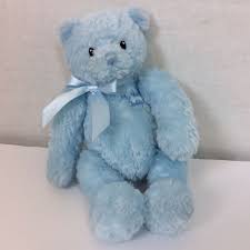 Baby Gund My First Teddy Bear Small Blue Plush 10 58129 Stuffed Toy Babygund Teddy Bear Teddy Plush