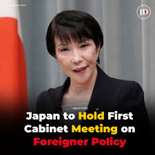 Japanese Prime Minister Sanae Takaichi is set to convene the first meeting  of the relevant cabinet ministers on foreigner policy as early as November  4. The government intends to strengthen its command
