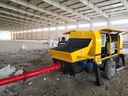 Portable Concrete Pump Machine In 2020 Concrete Mixers Pumps Concrete