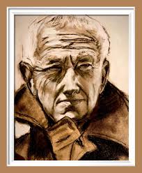 My brother sent me this St. John of Maywood print by the artist known as  Robert Felker for my birthday.  https://www.robertfelker.com/patron-saints-of-rock