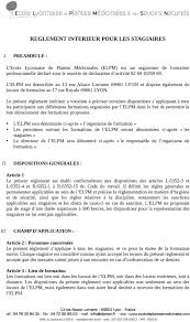 Les organismes de formation de droit public sont exonérés de plein droit de la tva sur les actions de formation qu'ils dispensent. Reglement Interieur Pour Les Stagiaires Pdf Free Download
