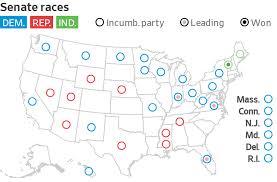 What The Senate Map Looks Like At 7 30 P M