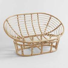 our double papasan chair frame is beautifully handcrafted in indonesia of bent rattan secured with wrapp papasan chair frame double papasan chair papasan chair