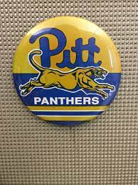 Throwback Pitt Panthers Button Pitt Panthers Pittsburgh Panthers College Football Games