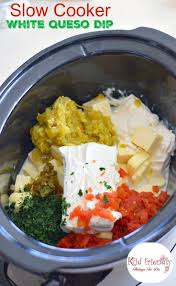 Easy Crockpot Queso Blanco Dip White Cheese Recipe With Video Recipe Food Cooker Recipes White Queso Dip