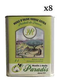 Huile D Olive 3 L Negrette Moulins Paradis 8 Bidon Vente Huile D Olive De France Aoc Aop Et Bio La Compagnie De L Huile D Olive