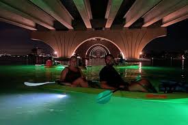 Whether you are looking for a beach day, adventure with her favorite thing about giving kayak tours is seeing people get out of their comfort zones and thrive in the open water! St Pete Beach Led Illuminated Night Tours On Glass Bottom Kayak From 55 Cool Destinations 2021