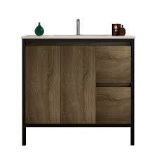 The vanity and sink came in one box. Ove Decors Adele Vanity Sink 36 Taupe Reno Depot