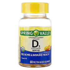 We did not find results for: Spring Valley D3 Daily Children S Gummy Vitamin Dietary Supplement 800 Iu 60 Count Walmart Com Walmart Com