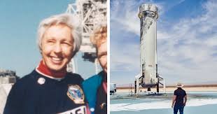 Today, funk will have a lifelong dream fulfilled as a member of. Jeff Bezos Asks 82 Year Old Wally Funk To Join Blue Origin Space Launch