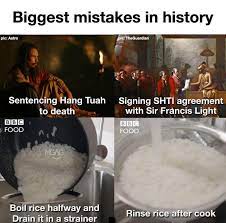 Overnight Rice Is The Best Way To Cook Fried Rice Cursed Bbc Food Rice Video Know Your Meme