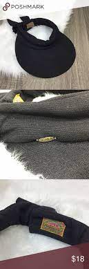 Scala Big Brim Sun Visor Hat Black Visor Hats Sun Visor Hat Brim