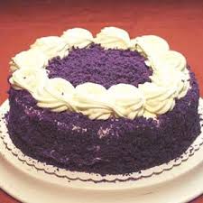 filipino ube cake om nom