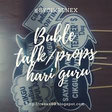 Photo booth software for your canon, nikon, or sony dslr camera or webcam & pc/mac laptop. Bubble Talk Props Untuk Sambutan Hari Guru Freebies Blog Cik Renex