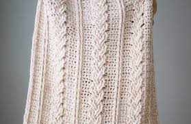 How to crochet lacy leaves spring scarf, advanced beginners crochet pattern video tutorial. Free Pattern Gorgeous Chunky Braided Cabled Blanket Knit And Crochet Daily