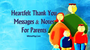 Maybe you would like to learn more about one of these? Thank You Message For Parents Appreciation Quotes