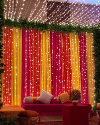 Make your outside space beautiful, no matter your budget. 11 Peppy Home Decor Ideas For Your Pre Wedding Functions Shaadisaga