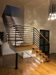 Modern Iron Stair Railing - Southern Staircase
