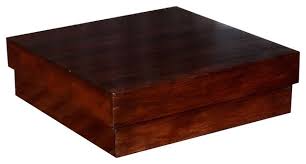 Check spelling or type a new query. In Stock Solid Wood Square Contemporary Platform Unique Coffee Table Transitional Coffee Tables By Sierra Living Concepts Houzz