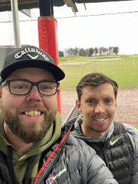 When you're at the driving range and someone in the next bay mentions Rick  Shiels Golf #adlingtongolfcentre