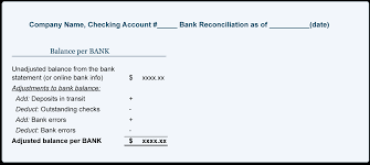 Submit the three years financial statements online to the bank through our partnered website finfort. Sample Of A Company S Bank Reconciliation With Amounts Accountingcoach