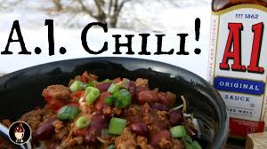 Whisk vinegar, worcestershire sauce, ketchup, oil, hot sauce, mustard, honey, and 1 tbsp. Delicious Chili Recipe A1 Steak Sauce Chili Recipe Homemade Chili Recipe Youtube