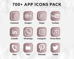 Pink Gold App Icons Iphone Ios14 Design Icons Iphone Icons Etsy In 2021 App Icon Gold App Iphone Icon