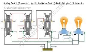 Four way switch wiring diagram multiple lights wiring diagram. Le7gjrgfc Appm
