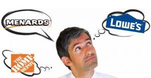 Hubpages is your online space to share your advice, reviews, useful tips, opinions and insights with hundreds of other authors. Menards Home Depot And Lowes Roofing Price Comparison Rock Solid Exteriors