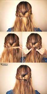 Amazing Half Up Half Down Hairstyles For Long Hair How To Hair Bow Easy Step By Step Tutori Down Hairstyles For Long Hair Down Hairstyles Long Hair Styles