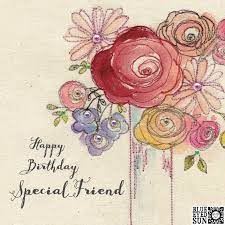 We arranged here some of the best happy birthday wishes with flowers' image which is completely hd quality and you can also download them absolutely what are you waiting for then? Vase Of Flowers Special Friend Birthday Card Karenza Paperie