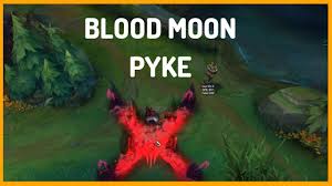 Blood moon pyke vs sand wraith pyke epic skins comparison (league of legends). Blood Moon Pyke Skin Spotlight Pre Release Version League Of Legends Youtube