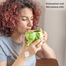 Ceramic Elephant Mug with a Side Tea Bag Holder, 13.5 Oz Cute Animal Shaped  Cup for a Hot Drink or a Home Décor. : Amazon.ca: Home