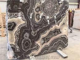 Green meadow onyx hexagon mosaic tile. Black Onyx Slabs Tiles Floor Tiles Wall Tiles From Spain Stonecontact Com