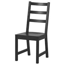 Nordviken Chair Black Ikea In 2020 Solid Wood Chairs Chair Ikea