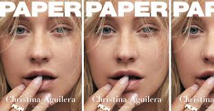 Christina Aguilera Goes Makeup-Free for 'Paper' Magazine