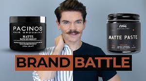 Morgan's matt paste / матовая паста 15 мл. Pacinos Matte Paste Vs O Douds Matte Paste Brand Battle Youtube