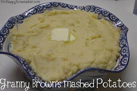 Great Granny Brown S Mashed Potatoes Mrs Happy Homemaker Evaporated Milk Recipes Granny S Recipe Recipes