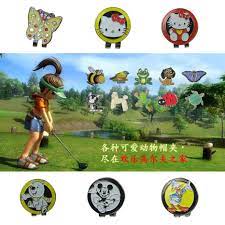 Free Shipping Golf Hat Clip Marker Mark 16 Kinds Lovely Animal Hat Clip Golf Ball Hot Hat Ball Golf Hats Hot Hats Golf Club Headcovers