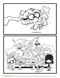The Loud House Printable Coloring Pages Coloring Pages Printable Coloring Pages Free Printable Coloring Pages